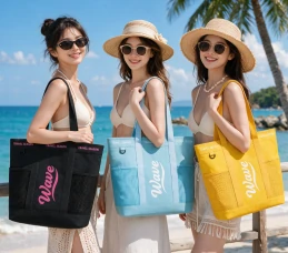 Bolsa de natación con compartimento seco y húmedo