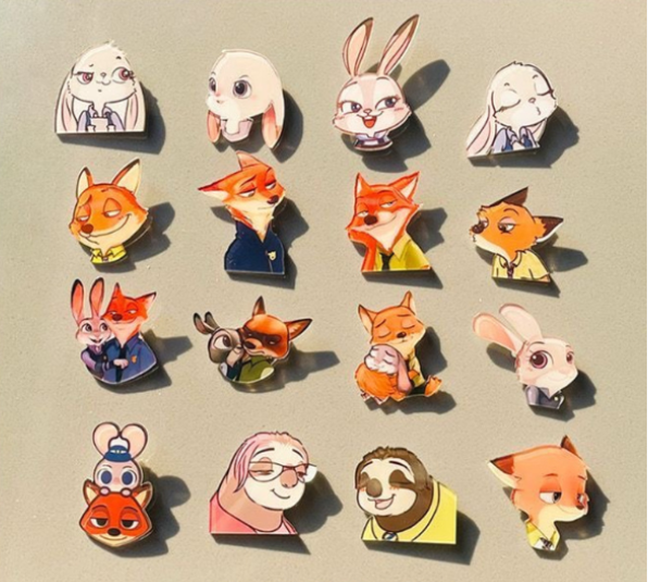 Figuras acrílicas — Mido